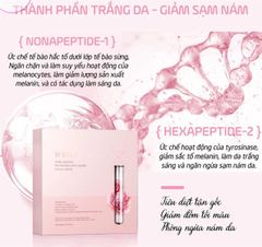 Mặt nạ hoa hồng trắng da, chống lõa hóa Weilaiya Rose Essence Whitening ( hộp 10 miếng)