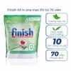 Viên rửa bát 70 viên Finish all in one max 0% Eco