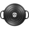 Nồi gang Le Creuset Bräter rund Evo 22cm Schwarz Matt