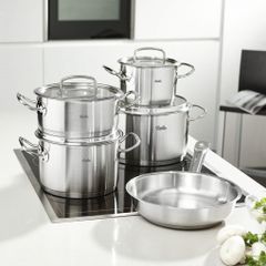 Bộ nồi inox cao cấp Fissler Profi Original set 5 - made in Germany