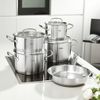 Bộ nồi inox cao cấp Fissler Profi Original set 5 vung kính - made in Germany