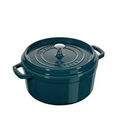 Nồi tròn Staub Cocotte Mer 26 cm - màu xanh cổ vịt