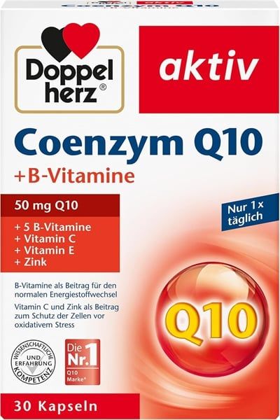 Viên uống hỗ trợ tim mạch Coenzyme Q10 50mg Dooppel herz