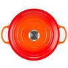 Nồi sâu lòng LeCreuset La Marmite, schwarzes Interieur, Orange màu cam