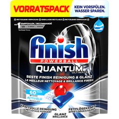 Viên rửa bát Finish Quantum 60 viên - hàng Đức