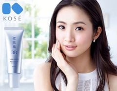 Kem nền trang điểm Kose seikkisei white BB Cream SPF50 PA+++ 6 trong 1