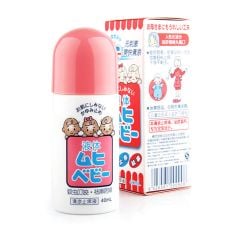 Lăn muỗi cho bé Sơ sinh Muhi Nhật Bản 40ml