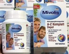 Vitamin tổng hợp cho người dưới 50 tuổi Mivolis A-Z Depot