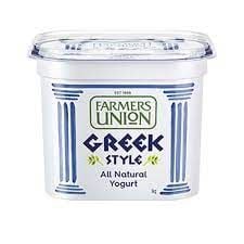 Sữa chua Hy Lạp tươi nguyên chất Greek Style Natural Yogurt 1kg