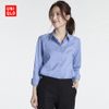 Áo sơ mi kẻ dài tay nữ Uniqlo - 179466