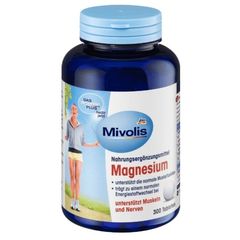 Viên uống bổ sung Magie, Mivolis Magnesium 300 viên