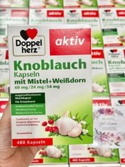 Viên nang tỏi cô đặc Doppelherz Knoblauch - 480v