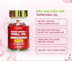 Dầu Nhuyễn Thể Super Omega 3 - Krill Oil Nhật Bản