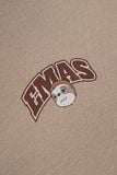  BEIGE SLOTHFACE HOODIEZIP 