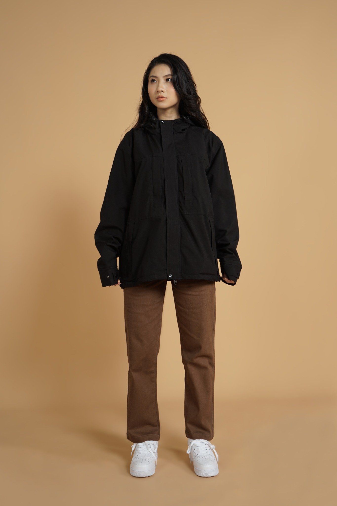  BROWN BASIC CHINO PANT 