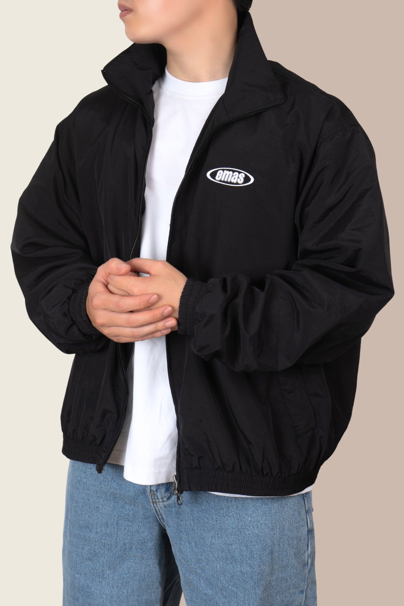  BLACK EMAS TRACK JACKET 