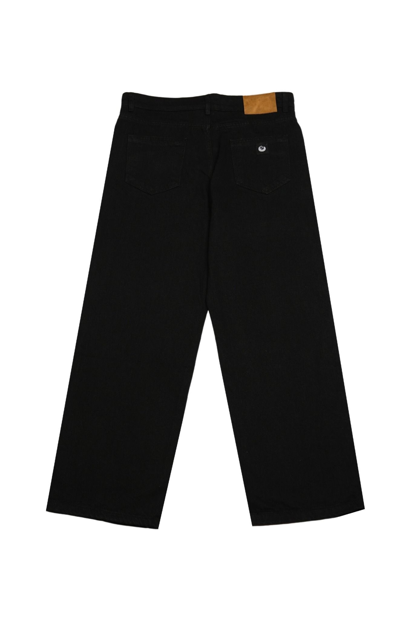  BLACK RELAXED FIT JEANS 