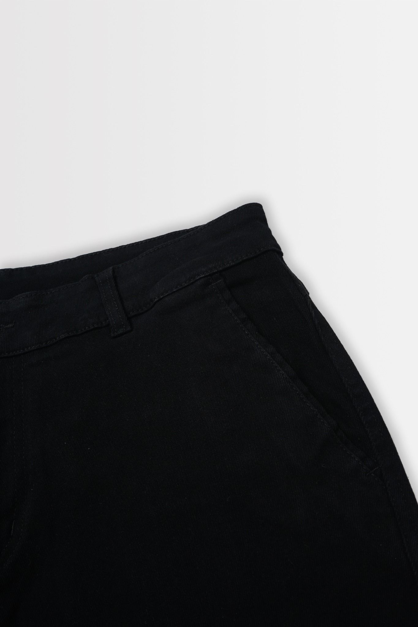  BLACK BASIC CHINO PANT 