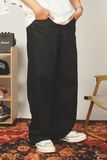  BLACK RELAXED FIT JEANS 