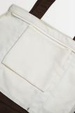  WHITEBROWN TOTE BAG 