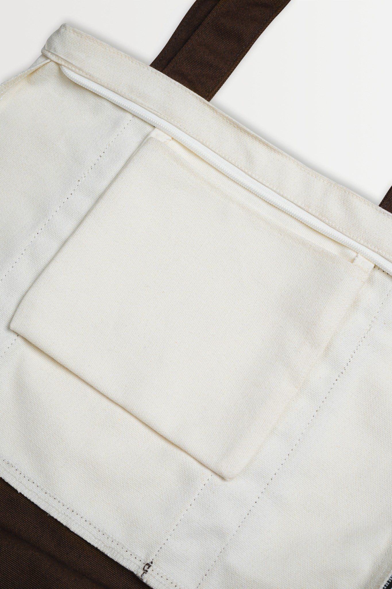  WHITEBROWN TOTE BAG 