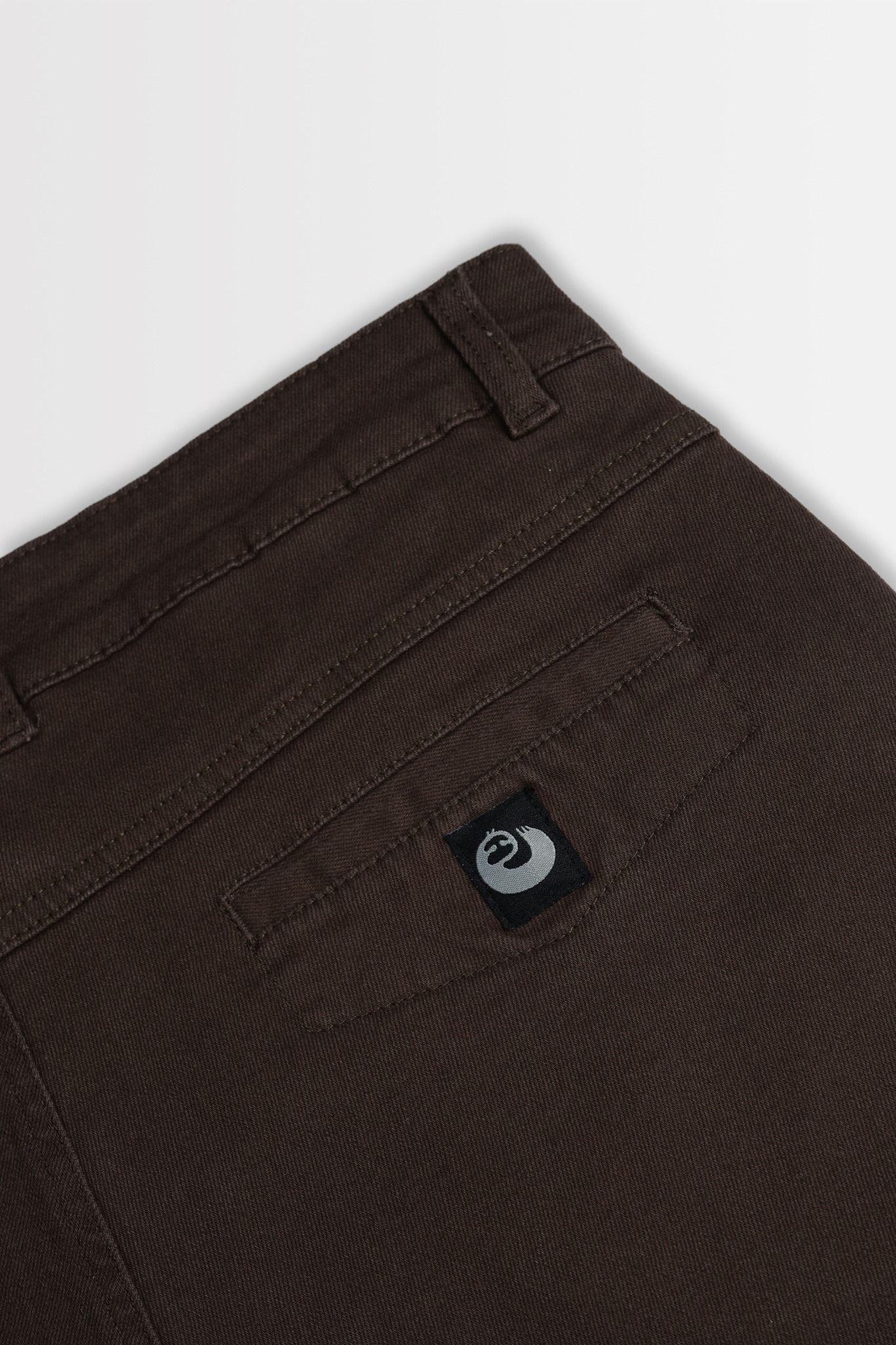  DARKBROWN BASIC CHINO PANT 
