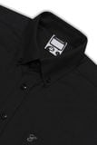  BLACK LONG OXFORD SHIRT 