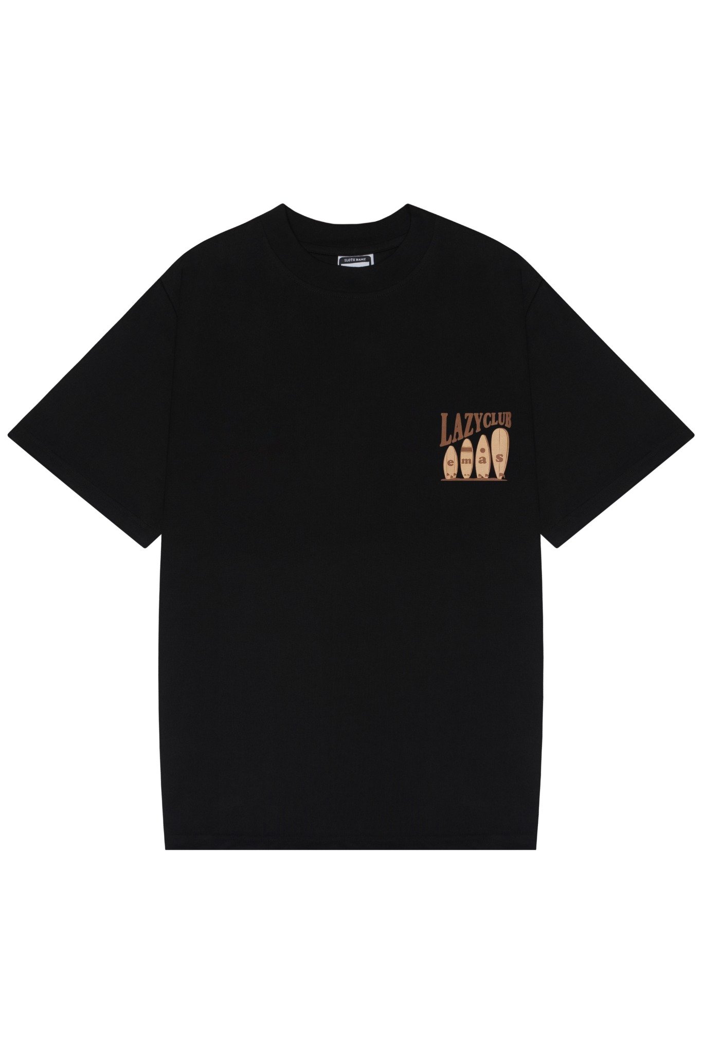  BEACH BLACK TEE 
