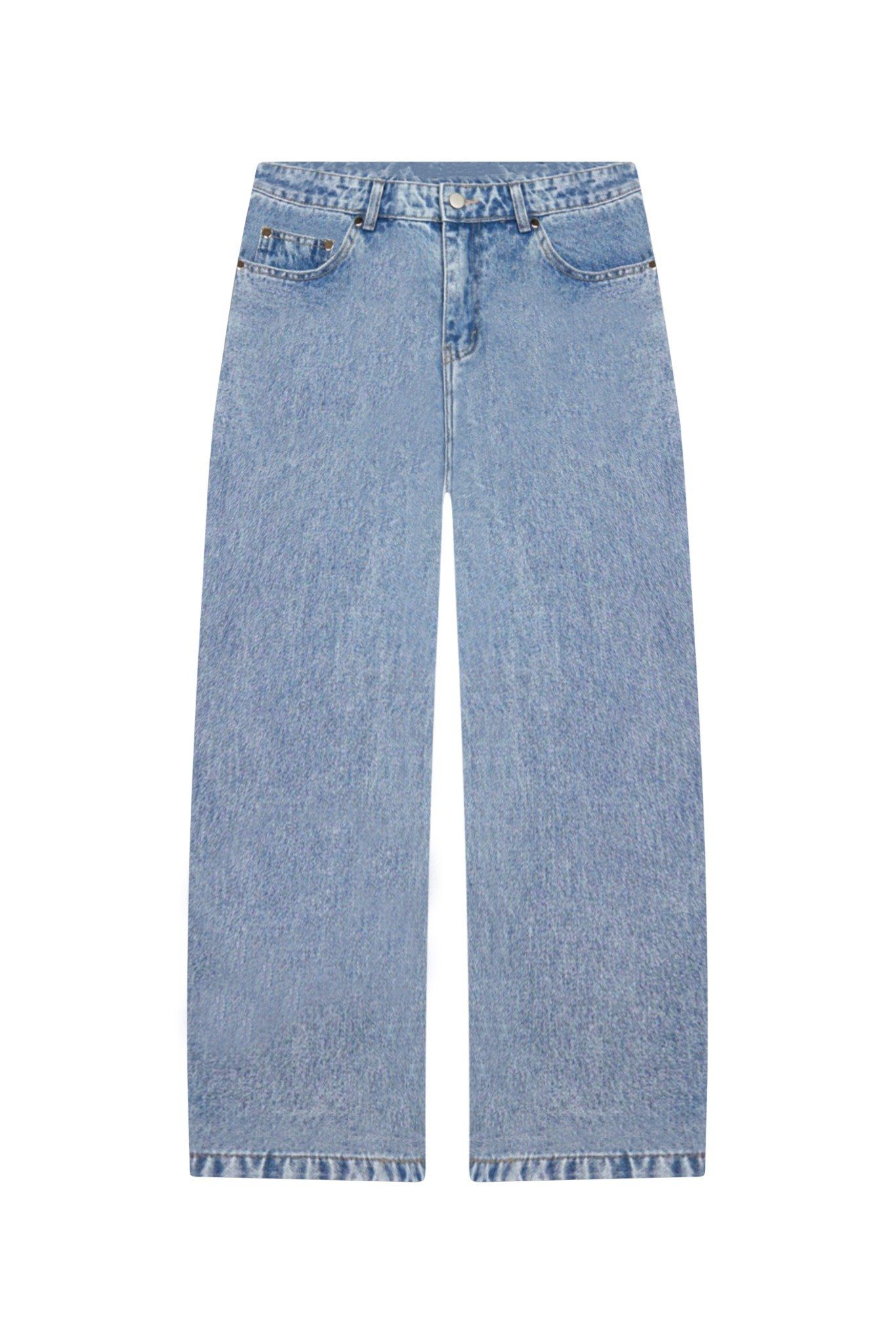  LIGHT BLUE RELAXED FIT JEANS 