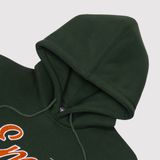  GREEN EMBROIDERED HOODIE 