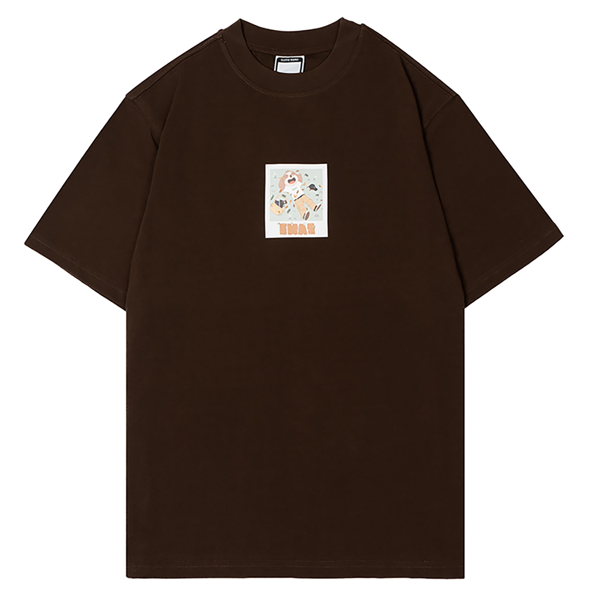  BROWN POLAROID TEE 