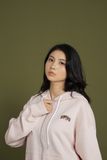  PINK SLOTHFACE HOODIEZIP 