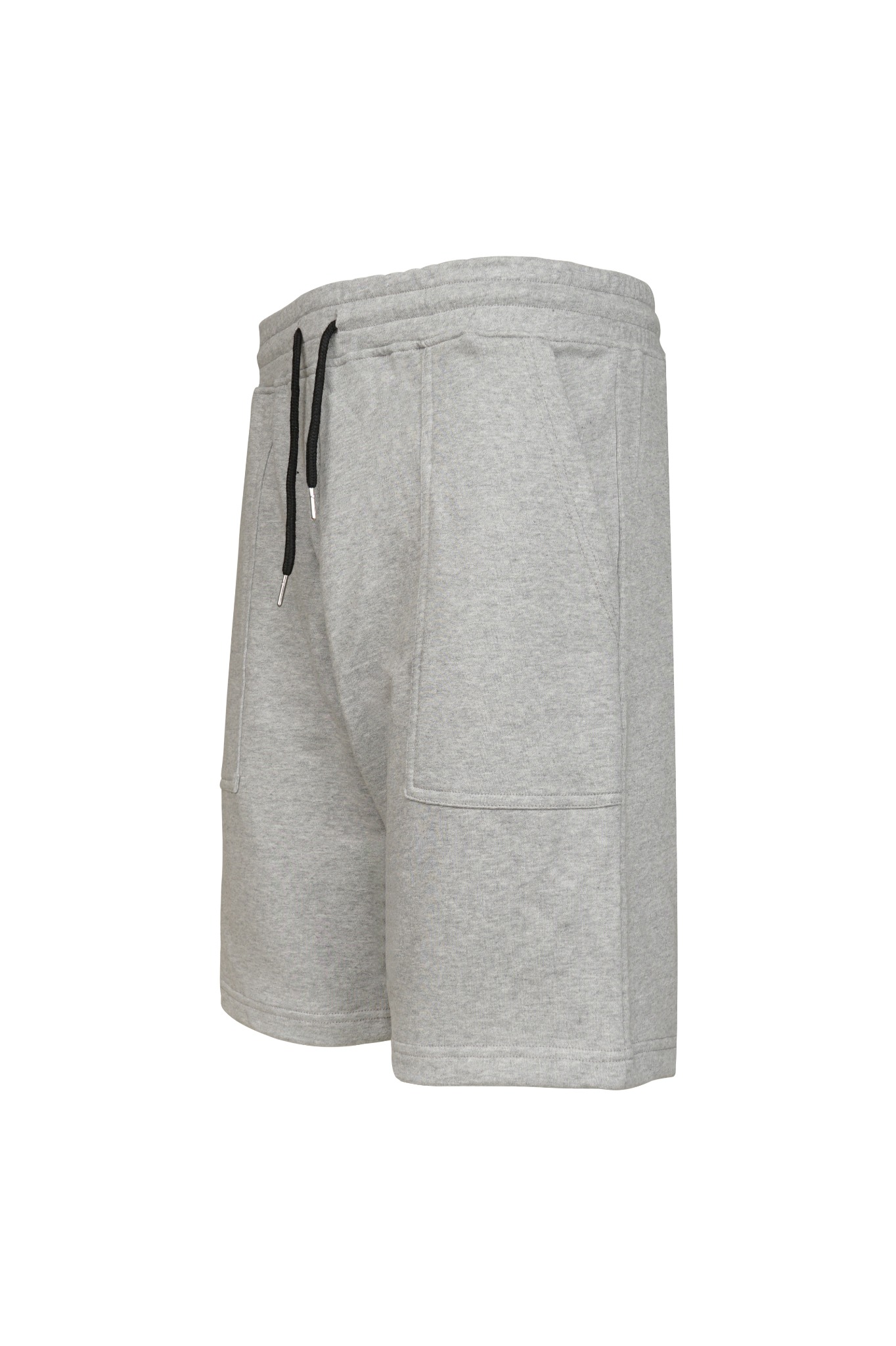  GREY RELAXED FIT SWEATSHORTS 