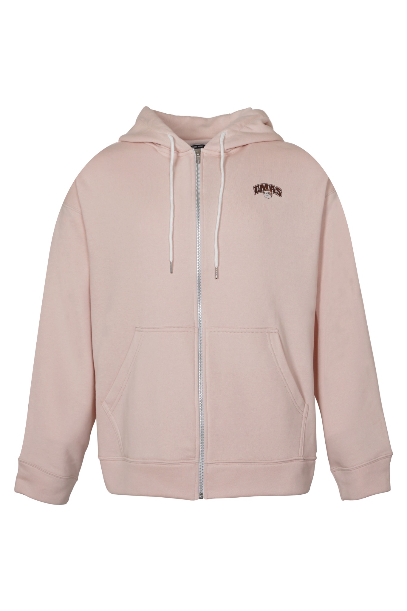  PINK SLOTHFACE HOODIEZIP 