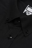  BLACK LONG OXFORD SHIRT 