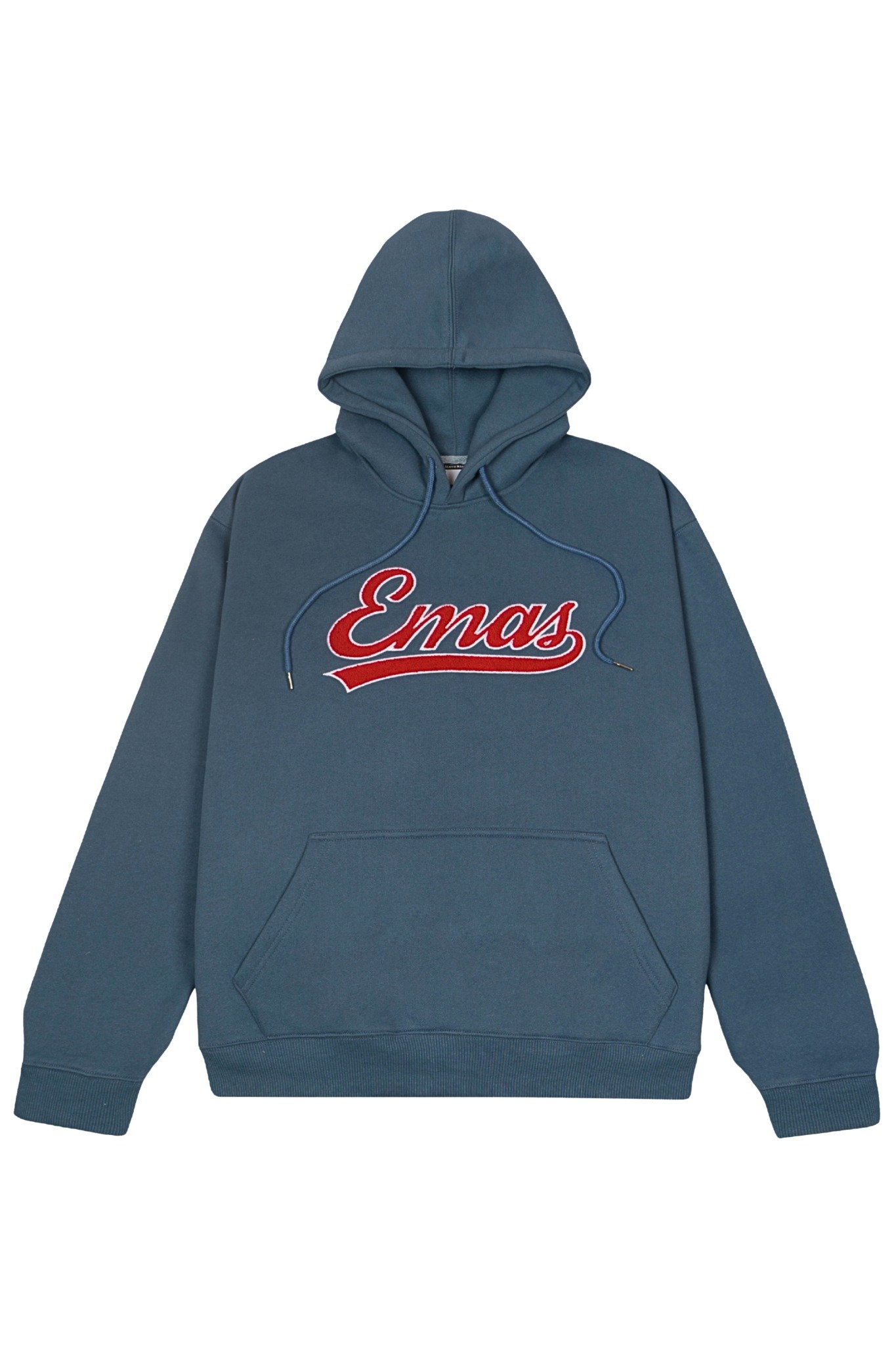  BLUE EMBROIDERED HOODIE 