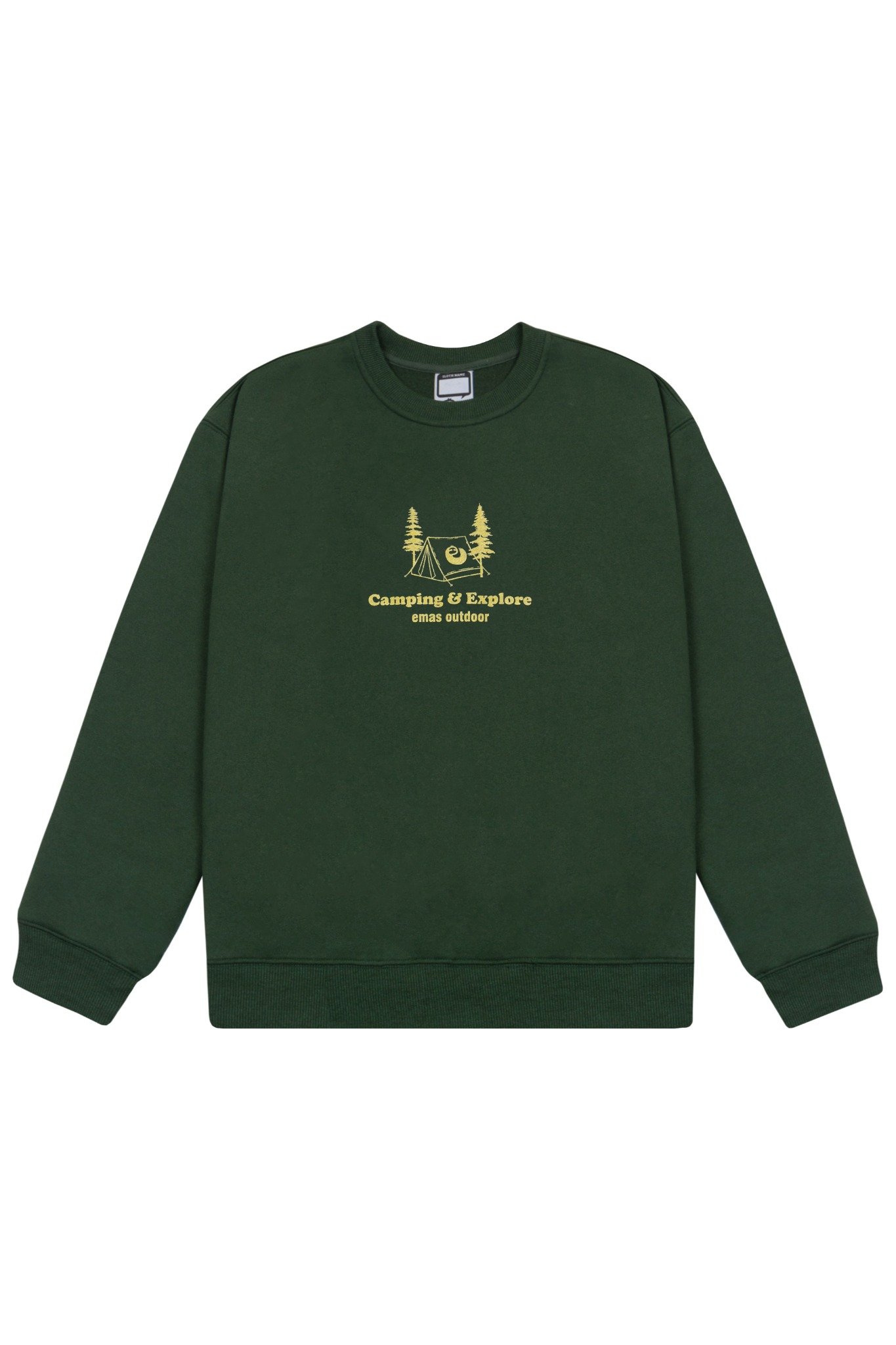  DARKGREEN EMAS CAMP SWEATSHIRT 