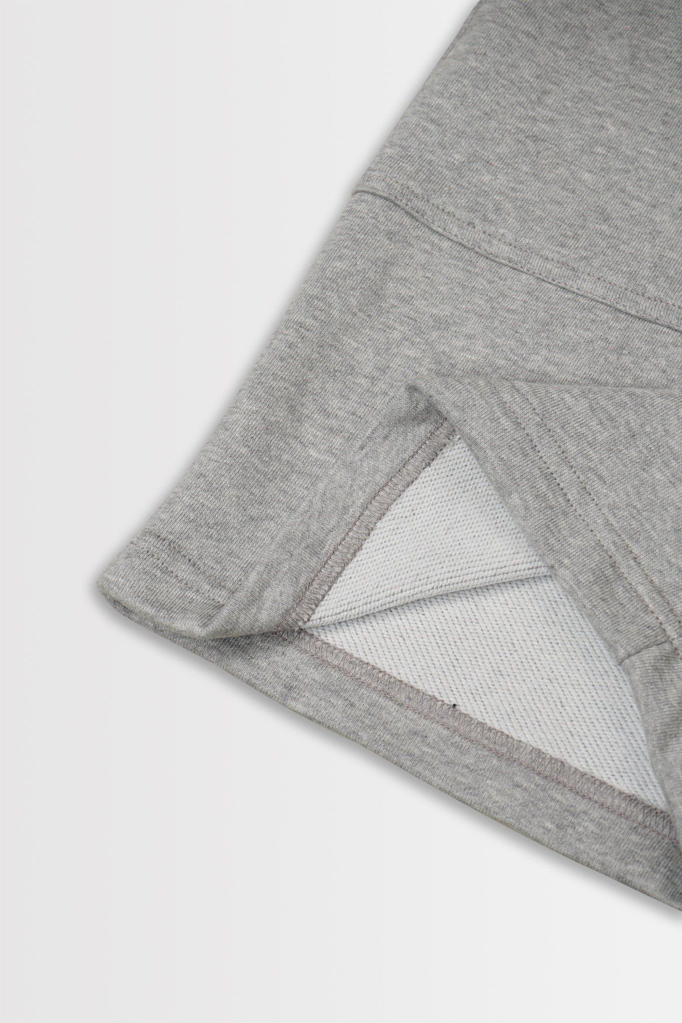  GREY RELAXED FIT SWEATSHORTS 