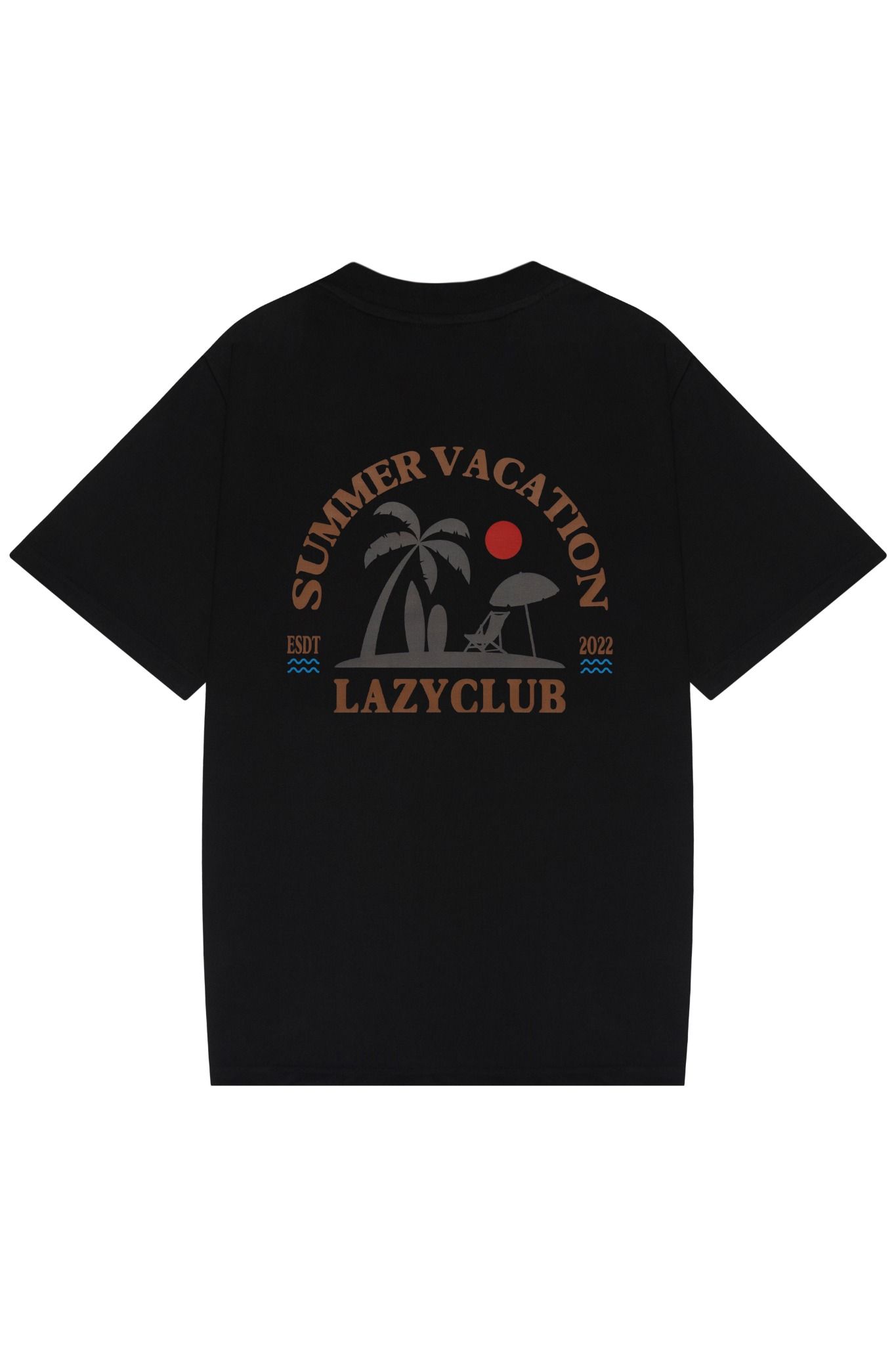  BEACH BLACK TEE 