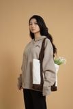  WHITEBROWN TOTE BAG 