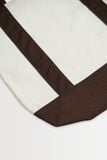  WHITEBROWN TOTE BAG 