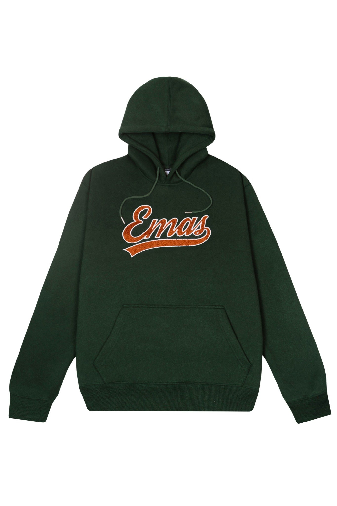  GREEN EMBROIDERED HOODIE 