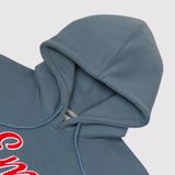  BLUE EMBROIDERED HOODIE 