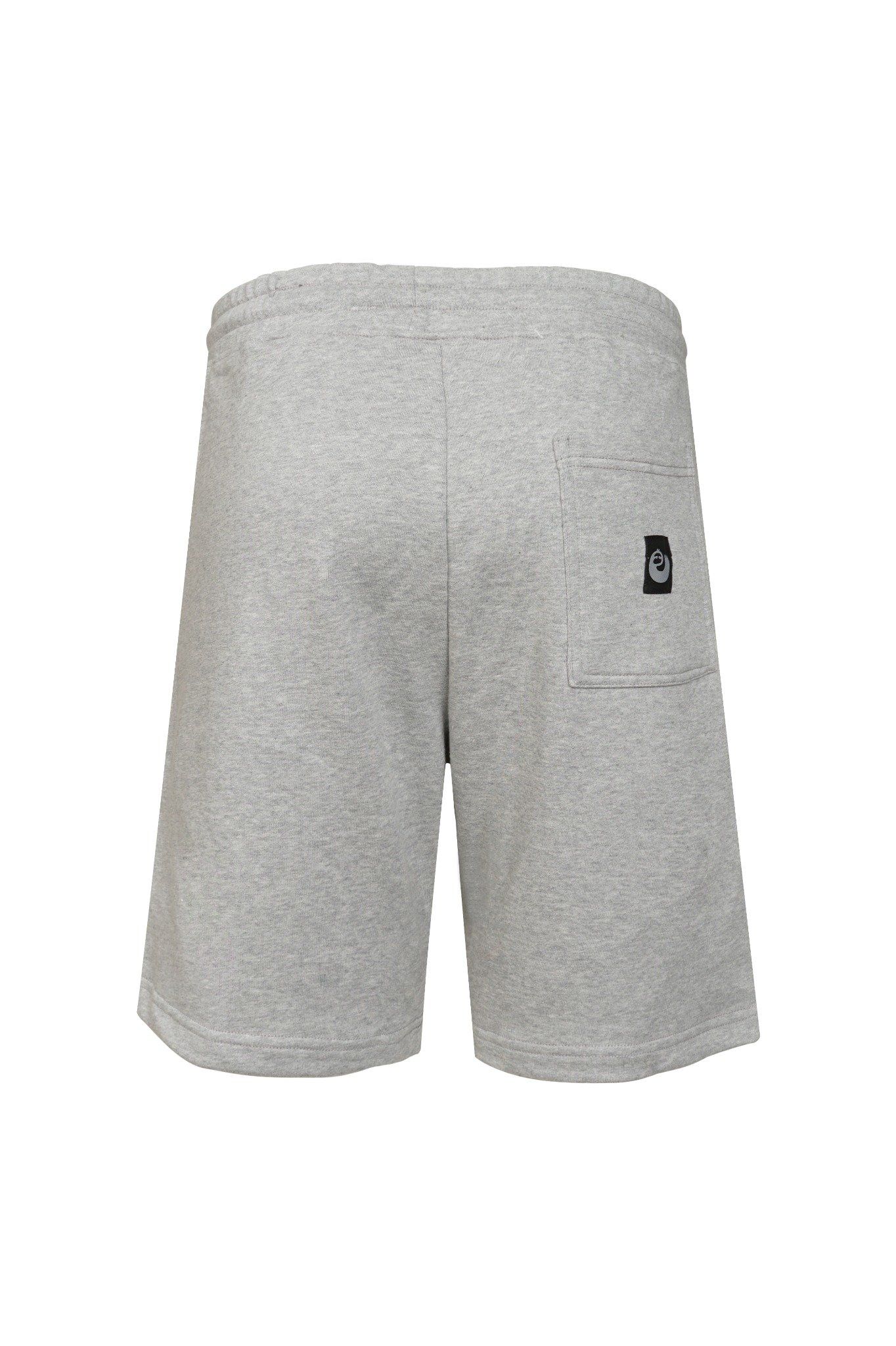  GREY RELAXED FIT SWEATSHORTS 
