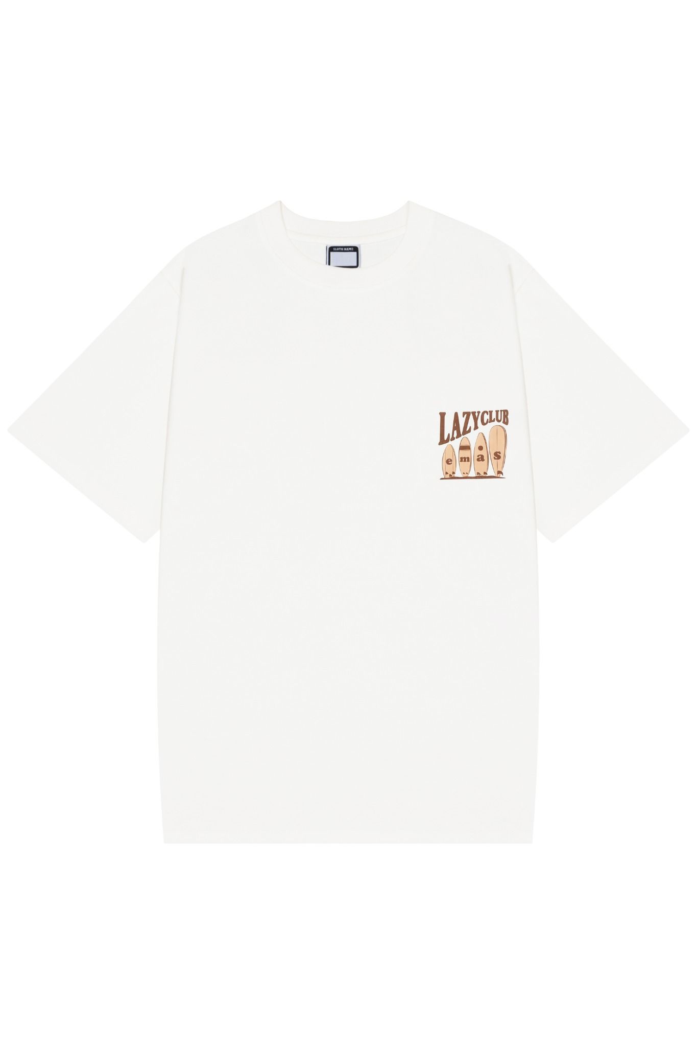  BEACH WHITE TEE 