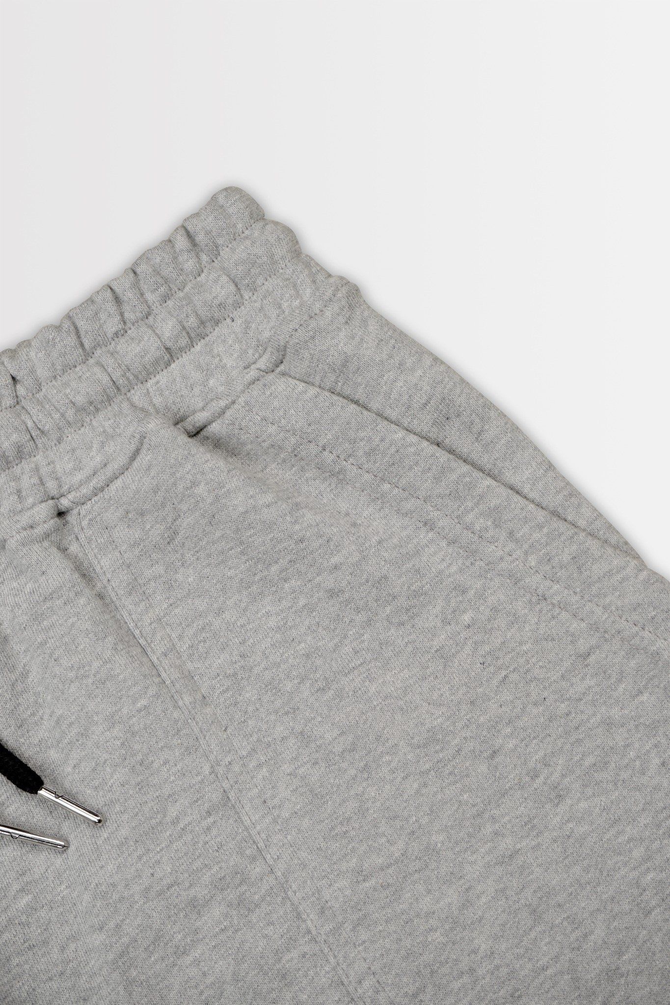  GREY RELAXED FIT SWEATSHORTS 