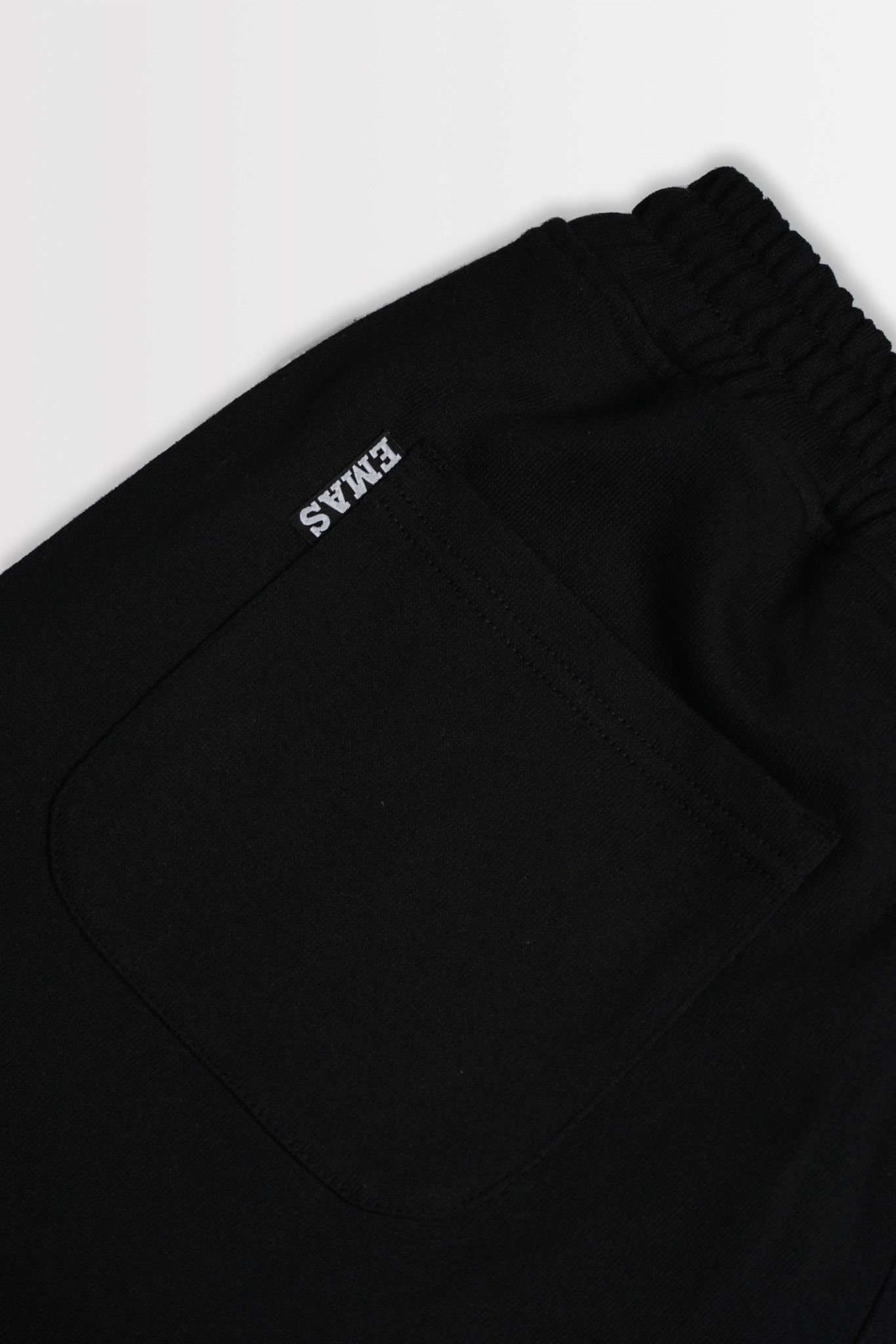  BLACK RELAXED FIT SWEATPANTS 