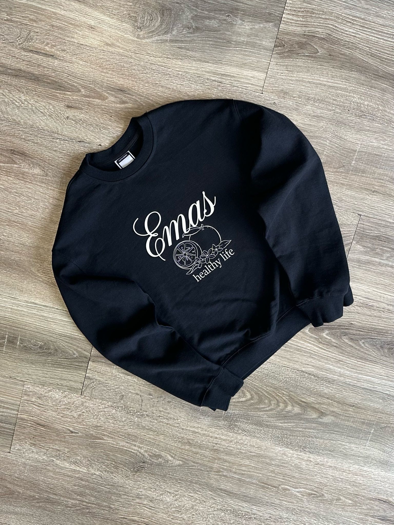  BLACK ORANGE SWEATSHIRT 