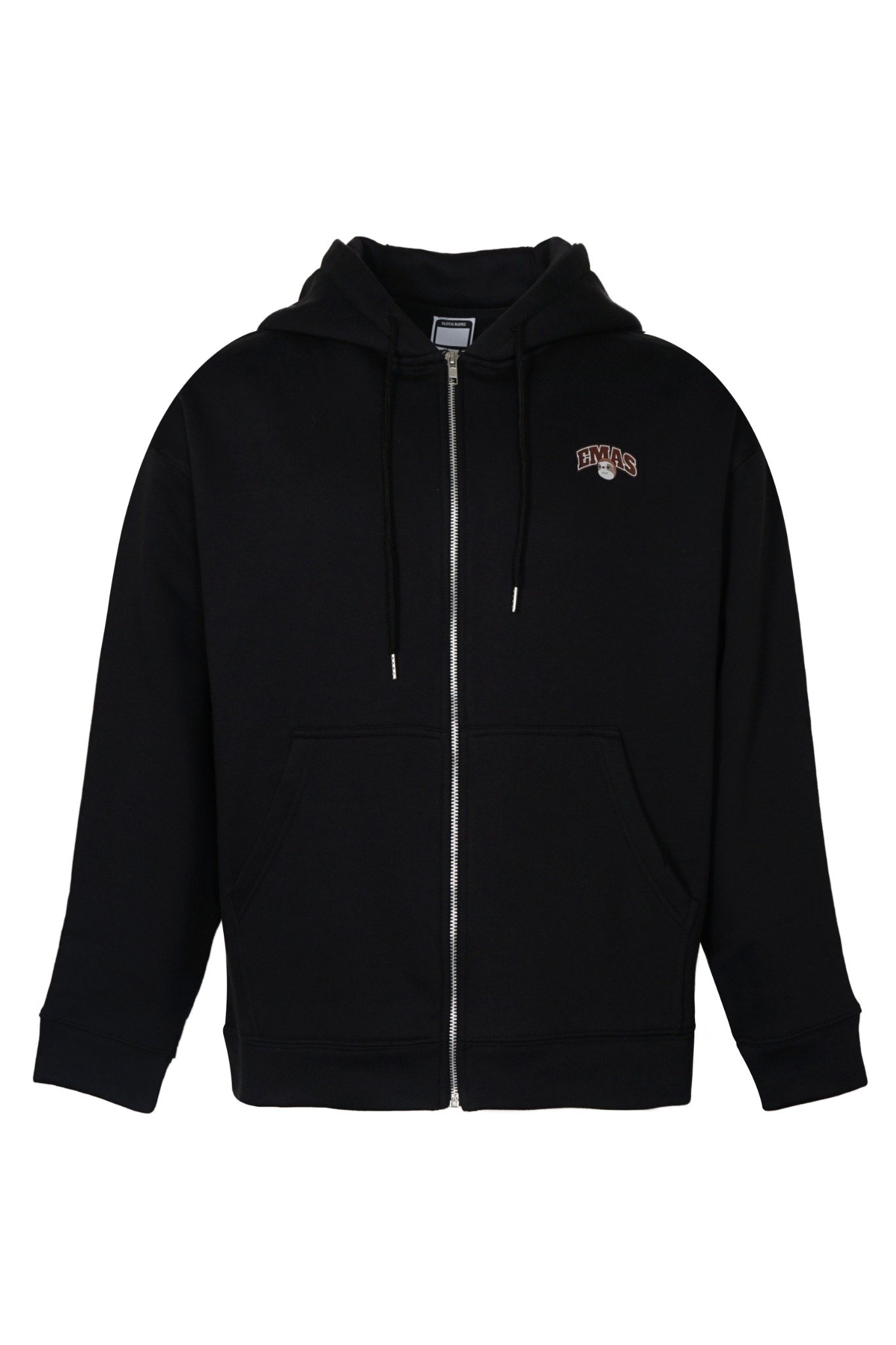  BLACK SLOTHFACE HOODIEZIP 