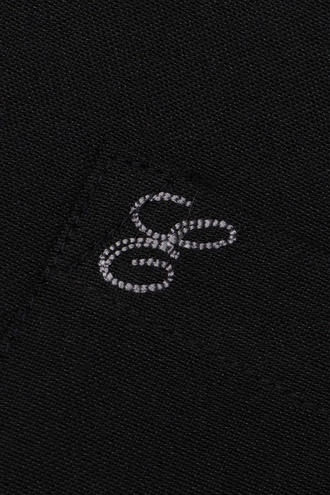  BLACK LONG OXFORD SHIRT 